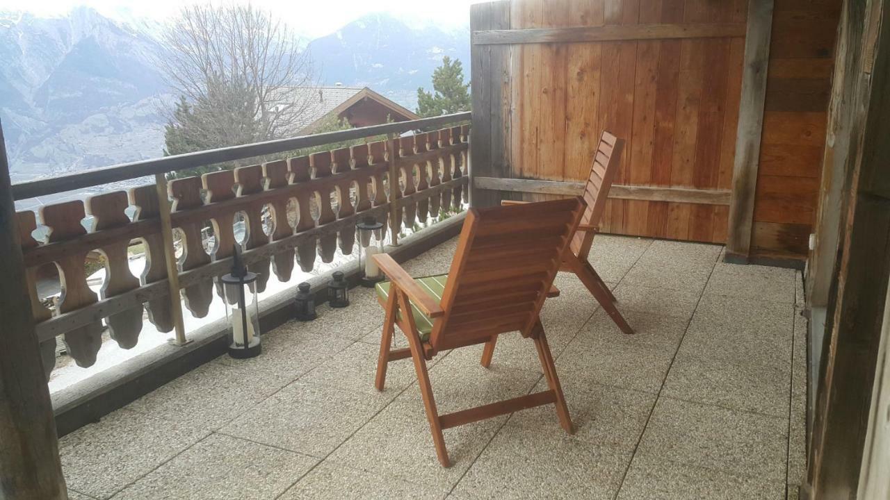 Appartement D'Une Chambre Avec Vue Imprenable - Veysonnaz Ngoại thất bức ảnh